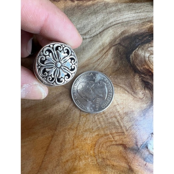 🚫SOLD🚫Vintage Sterling Silver Statement Ring - Size 8.5 US - Picture 10 of 11